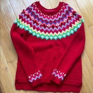 Mini Boden Fair Isle Girl’s Sweater